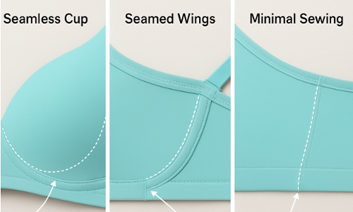 how seamless bra made