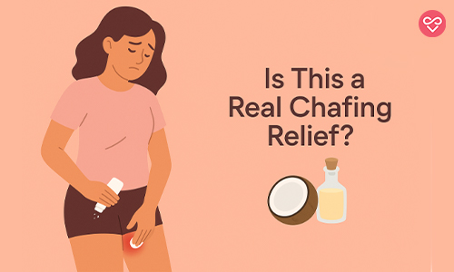panty chafing and sweating