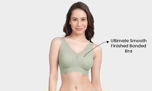 what is seamless bonded bra