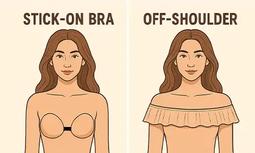 Bras for Strapless and Off-Shoulder Styles - Secure the Style