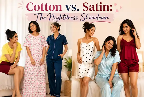 Your Guide to Cotton and Satin Nightdresses: Which Should You Choose?