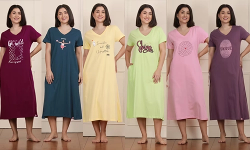 In V-Neck Sleep Tees