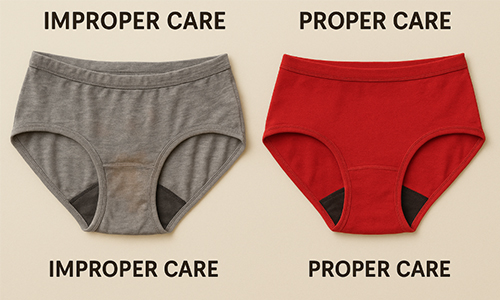 Why Proper Period Underwear Care Matters