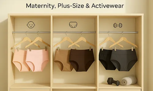  Panties for Maternity, Plus-Size and Activewear