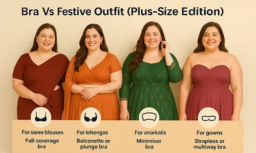 Bra vs Festive Outfit