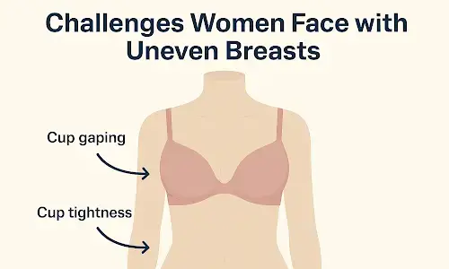 Challenges Women Face with Uneven Breasts
