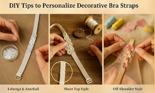 DIY Tips to Personalise Decorative Bra Straps