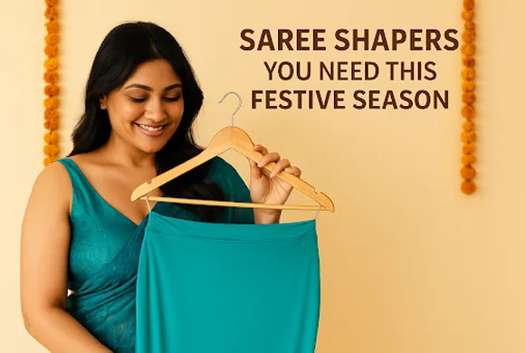 Under Every Iconic Saree Is a Powerful Shapewear – Saree Shapers You Need This Festive Season