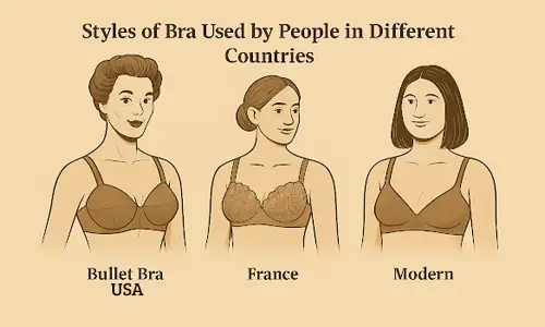 Styles of Bra Used by People in Different Countries