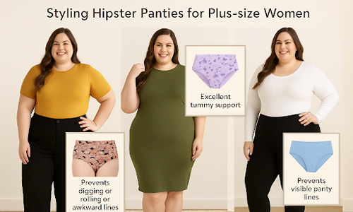 Styling Hipster Panties for Plus-Size Women