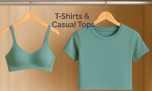 seamless bra for T-Shirts & Casual Tops