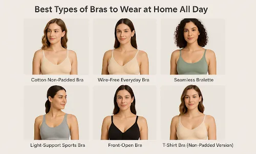 Best Types of Bras to Wear at Home All Day