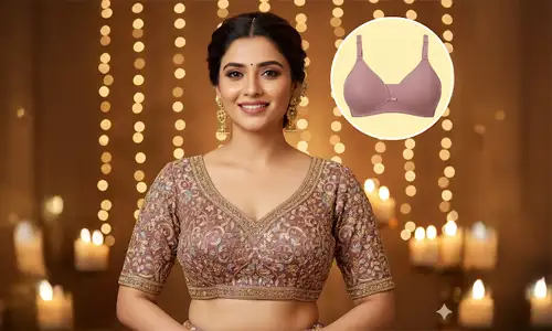 Padded T shirt Bra For Sleek V-Neck Blouse