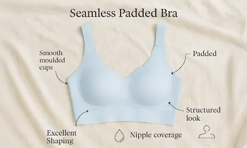 What is a Seamless Padded Bra