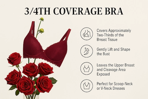 3-4th Coverage Bra