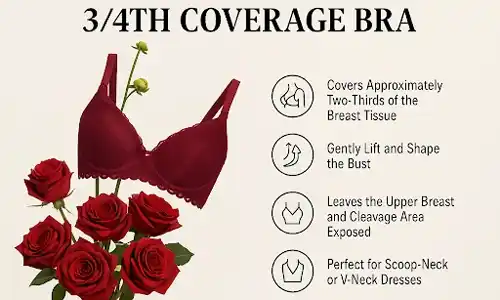 3-4th Coverage Bra