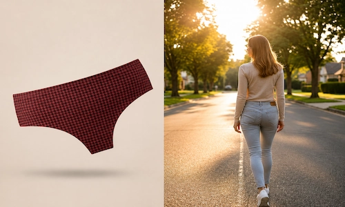 Full-coverage panties reduce riding-up issues