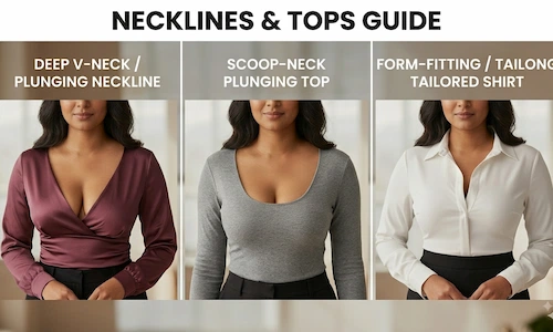 Push up Bra Styles For Different Necklines