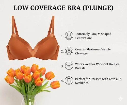 Low Coverage Bra