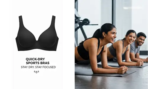 Quick-Dry Sports Bras for Rainy Season