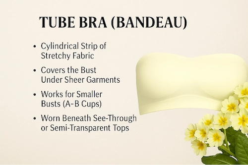 Tube bra