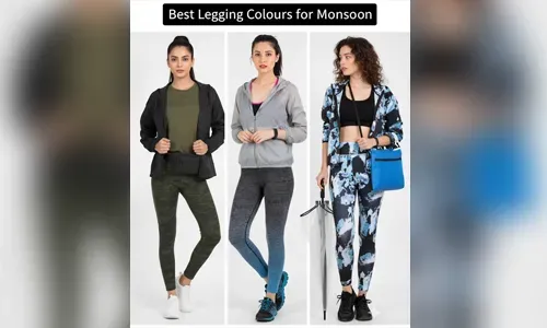 choose dark colour leggings for rainy season