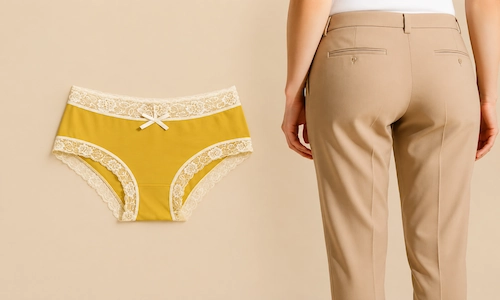 hipster panties prevents rolling down 