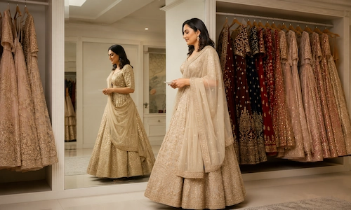 Try Lehenga & Shapewear Before Event