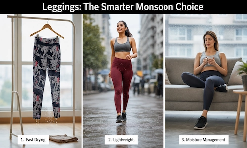 Why leggings best for rainy season