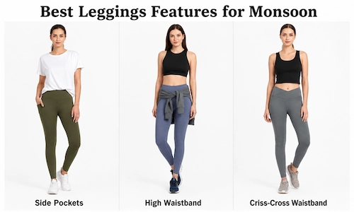 tips to select the right leggings for rainy season