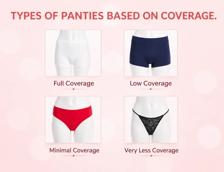 panties based on coverage