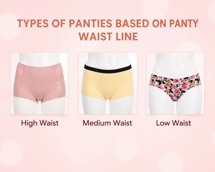 panties based on waist line