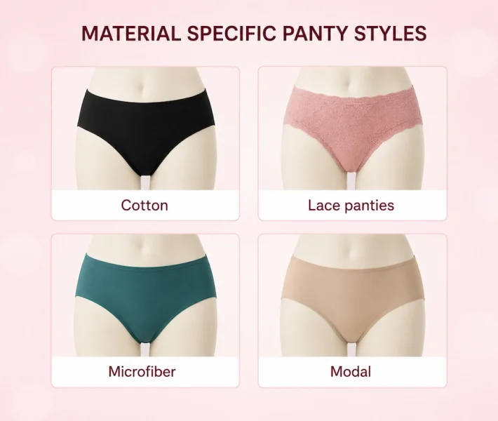 Material Specific Panty Styles
