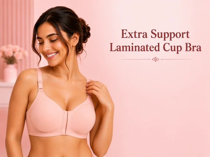 Seamed Non-Padded Wired Bra