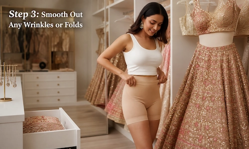 Smooth Out the Wrinkles after wearing shapewear