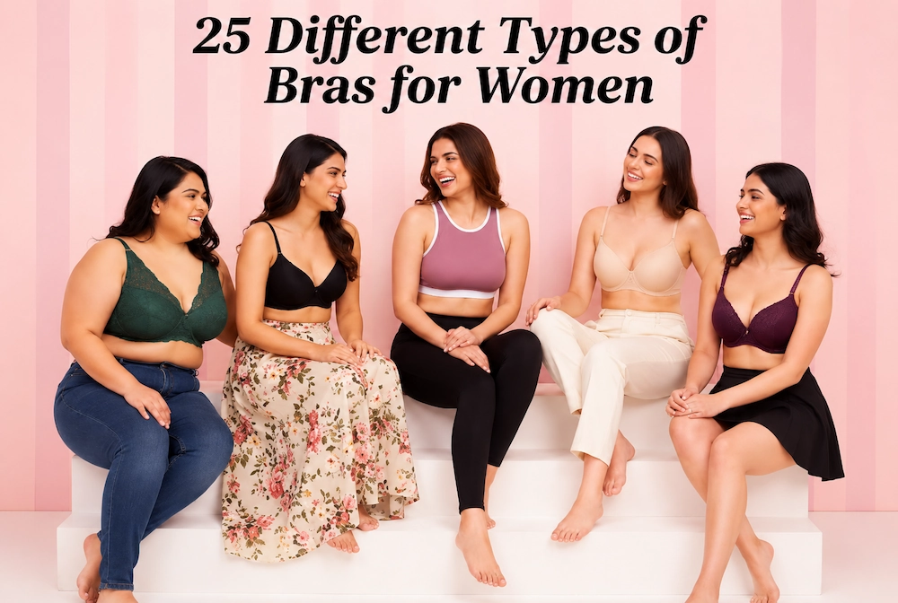 25 Different Types of Bras for Women