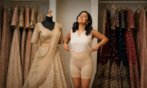 Avoid Over-Compressed Shapewear for Lehenga