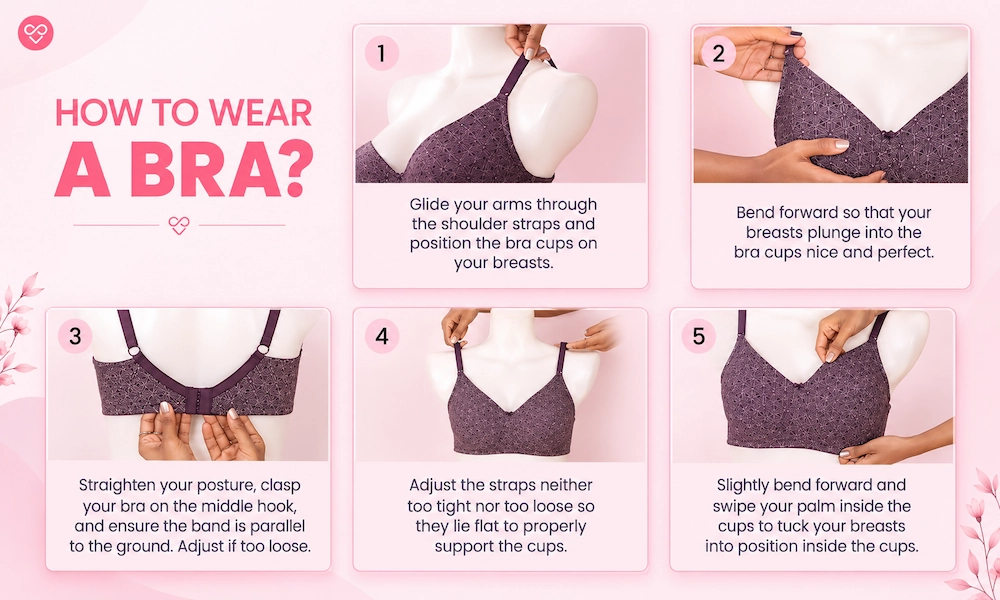 how to wear a bra
