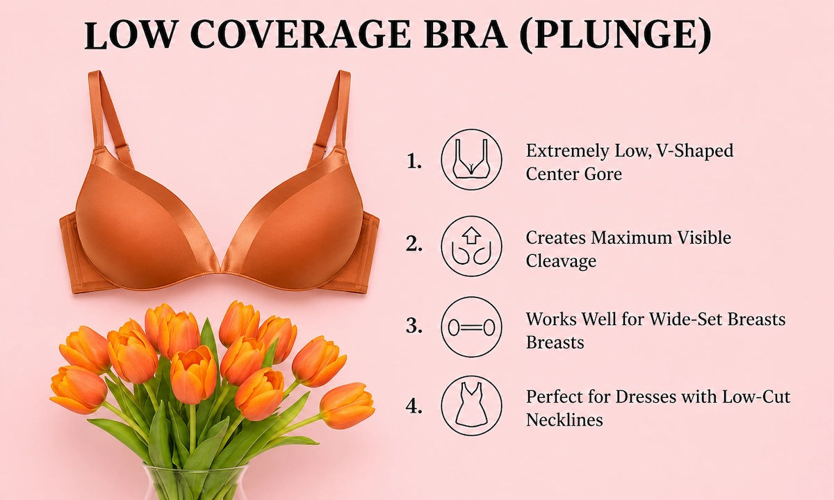 Low Coverage Bra
