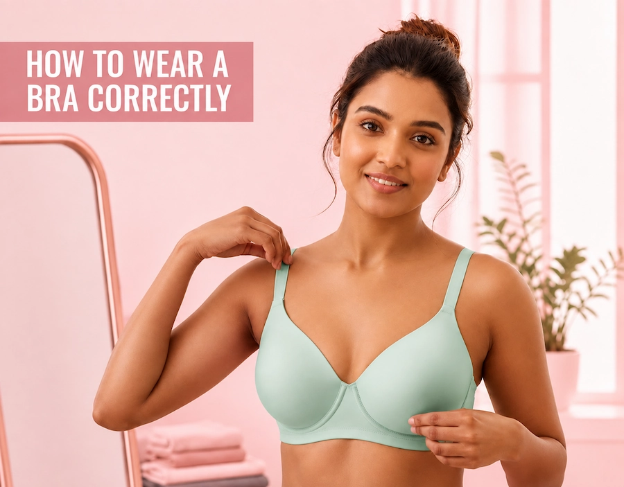 how to wear a bra correctly