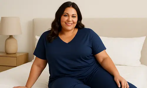 plus size nightdress with a perfect size fit