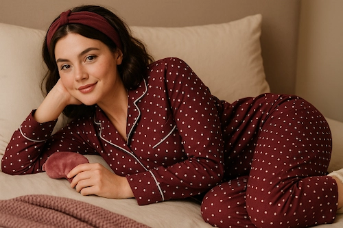 printed nightwear for winter comfort
