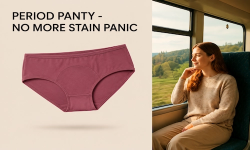 using period panty helps to avoid period stains
