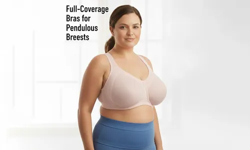 Full-Coverage Bras for Pendulous Breasts