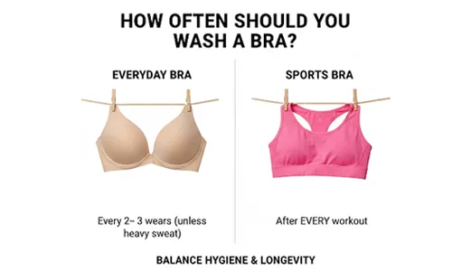 How Often Should You Wash a Bra