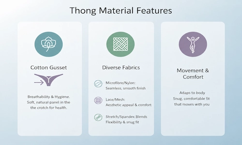 Material Features of a Thong