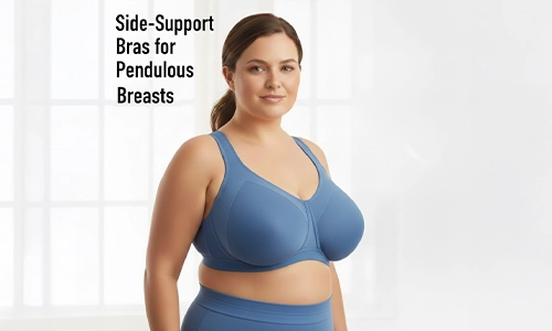 Side-Support Bras for Pendulous Breasts