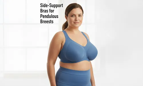 Side-Support Bras for Pendulous Breasts
