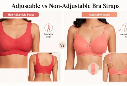 Adjustable vs Non-Adjustable Bra Straps