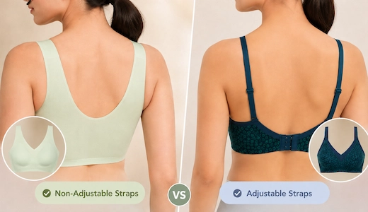 Difference Between Adjustable And Non-Adjustable Bra Straps